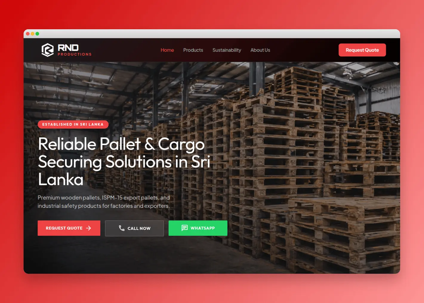 RND Productions - Cargo Gear Manufacturing Company